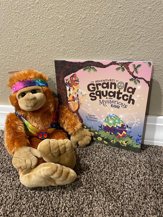 Granola Squatch: Complete with Tie Dye Vest and Easter Book